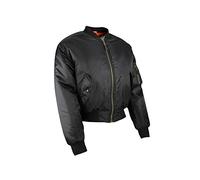 Kombat UK Men's Ma1 Bomber Jacket - Black, Large