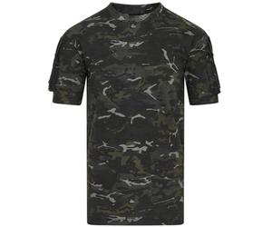 Kombat UK Men's Tactical Short Sleeve T-Shirt - Btp Black, X-Large