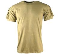 Kombat UK Men's Tactical Short Sleeve T-Shirt - Coyote, 2X-Large