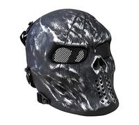 Kombat UK Skull Mask With Mesh - Gun Metal Grey Protective Airsoft mask