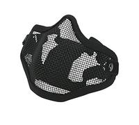 Kombat UK Tactical Airsoft Steel Mesh Face Mask - Black