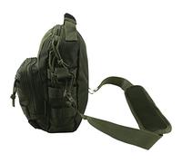 Kombat UK Unisex Hex-Stop Explorer Shoulder Bag, Olive Green, One Size