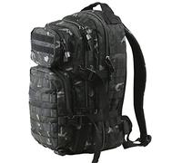 Kombat Unisex Outdoor Molle Assault Pack Backpack available in Black - 28 Litres
