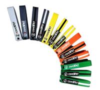 KOMBAT USA Premium Quality Kids Brazilian Jiu Jitsu Belts, Martial Arts BJJ Belts for Boys & Girls with BJJ Ranking Stripes, Orange/White, K2