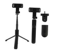 KOMBIUDA 1 PC Multipurpose Selfie Stick Tripod Aluminum Alloy Phone Stand for Devices Portable Hand Held Design for Live Streaming and Outdoor Use