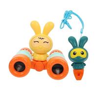 KOMBIUDA 1 Set Adorable Binoculars Compact Telescope for Outdoor Exploration Multi Function Magnification Binoculars for Preschoolers present for Scientific Discovery
