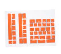 KOMBIUDA 1 Set Dual Color Supplementary Key Caps for Mechanical Keyboard DIY Replacement Keycap Compatible with Mechanical Keyboards Durable and Wear Resistant Enhance Your Gaming