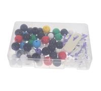 KOMBIUDA 1 Set Molecular Model Kit for Chemistry Bonds Educational DIY Assembly for Experiments Reliable Material for Classroom Use