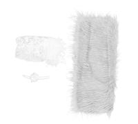 KOMBIUDA 1 Set Newborn Photography Wrap Cute Elastic Headband Fluffy Blanket for Photoshoot Outfit for Prop for Capturing Precious Moments