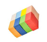 KOMBIUDA 1 Set Xl Domino Blocks Game Engaging Early Education for Fun Learning Plaything to Enhance Hand Eye Coordination Cognitive Skills for Parent Interactive Play