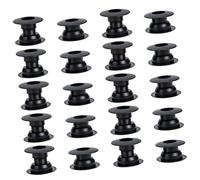 KOMBIUDA 10 Pairs Plastic Table Football Shaft Bushings Foosball Bearings Replacement Accessories for Indoor Tabletop Football Machines Easy Installation Practical Use