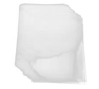 KOMBIUDA 100pcs Clear Self Seal Bags for Food Packaging Transparent Resealable Candy and Biscuit Bags with Strong Adhesive Seal Suitable for Home Bakery Shop Use
