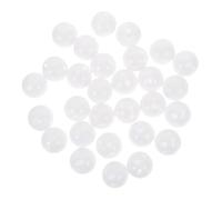 KOMBIUDA 100pcs Doll Accessories Sensory for Babies Shaking Music Insert Craft Bells Sensory Plush Sound Maker Rattles Small Bell Making Bells Plastic White