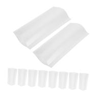 KOMBIUDA 100PCS Sublimation Shrink Wrap Sleeves for Mugs Tumblers High Temperature Pet Film for Heat to Use Shrink Bands for Vivid Designs Suitable for Flat Curved Items