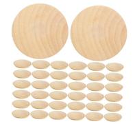KOMBIUDA 100pcs Wooden Stair Hole Plugs Furniture Covers Snap Reusable Cabinet Hole Stoppers for Home Decor and Living Accessories