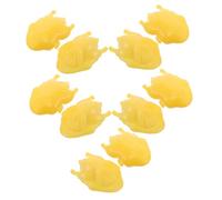 KOMBIUDA 10pcs Artificial Duck Models Miniature Simulated Roast Duck for Dollhouse Decor Realistic Texture Thanksgiving Halloween Feast Micro Landscape Accessory