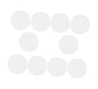 KOMBIUDA 10pcs Double Convex Optical Magnifying Lenses Clear Acrylic Physics Teaching Science Experiment Lens for Enhanced Detail Observation and Versatile Use