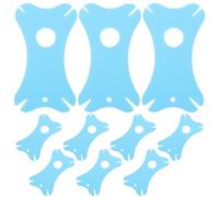 KOMBIUDA 10pcs Flea Extraction Cards with Magnifier for Dogs Cats Small Animals Precision Pet Flea Identification Tool for Easy Removal and Prevention Compact Multipurpose Pet Care Kit