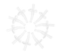KOMBIUDA 10pcs Kids Water Bottle Insulated Lid Replacement Silicone Straw Tip for Bite Valve