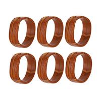 KOMBIUDA 10Pcs Leather Watchband Loops Durable Watch Strap Keepers for Bands Genuine Leather Rings Comfortable Wear Resistant Decor for Classic Style