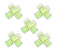 KOMBIUDA 10pcs Mini Bubble Spirit Levels Handheld Small Leveling for Woodworking Carving Precision Measuring Layout Devices Portable Compact Design
