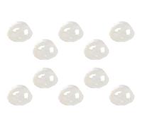 KOMBIUDA 10pcs Natural Loofah Sponges for Dish Washing Soft Kitchen Cleaning Tool Lightweight Soap Dish Drainage Holder