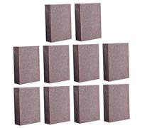 KOMBIUDA 10pcs Powerful Cleaning Wipes Sanding Sponges for Remove Pot Sponges for Exfoliating Body Scrub