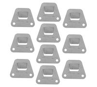 KOMBIUDA 10pcs Range Hood Hanging Hook Kitchen Supplies Mounting Plate Hanger Use in Garage Wall Organizer Multipurpose Utility Hooks