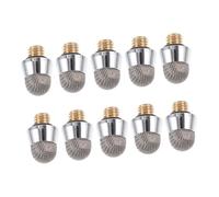 KOMBIUDA 10PCS Replacement Stylus Tips for Capacitive Stylus Pens Conductive Mesh Tips for Accurate Touch Control Touch Screen Devices Outer Thread