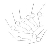 KOMBIUDA 10pcs Trash Can Lid Torsional Springs Replacement for Hand Press and Foot Pedal Bins Press Mechanism for Secure Fit and Smooth Operation Compatible with Various Household Garbage