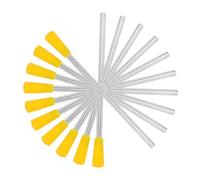 KOMBIUDA 10pcs Triangle Dinner Bell Mallets Metal Iron Rhythm Sticks Percussion Strikers for Classroom Festival Outdoor Music Practice