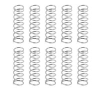 KOMBIUDA 10pcs Universal Trigger Sprayer Spring Replacement, Mini Compression Coil, Stainless Steel Nozzle Valve Spring for Refillable Water Mister, Spray Bottle