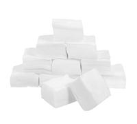 KOMBIUDA 1200pcs Cotton Makeup Remover Pads Facial Cleansing Wipes Double-sided Water-saving for Toner Makeup Removal