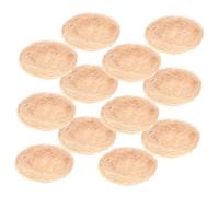 KOMBIUDA 12pcs Artificial Bird Nest Decorative Set Creative Moss Bird Nests for Garden Micro Landscape Decor and Art Craft Accessories Realistic Birdhouse Nesting Display