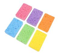 KOMBIUDA 12pcs Kitchen Sponges, Non-Oily Dish Cleaning Cloths, Sponge Material, Delicate and Supple, for Washing and Everyday Kitchen Cleaning Random Color