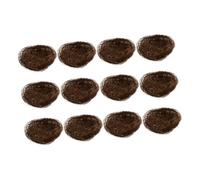 KOMBIUDA 12pcs Mini Artificial Bird Nests Realistic Fake Garden Easter Birdcage Decoration for Outdoor Photography Props Micro Landscape Decor