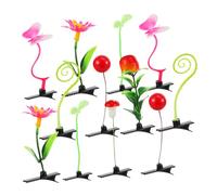 KOMBIUDA 12pcs Plant Hair Barrettes Durable Simulation Plant Hairpins Creative Hair Accessories for Versatile Natural Looking Clips for Various Hairstyles