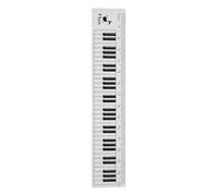 KOMBIUDA 15Cm Music Note Ruler with Piano Keyboard Design, Creative Drawing Ruler for Students, Office and Math Measuring Tool for Exams and Crafts