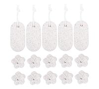 KOMBIUDA 15pcs Rabbit Volcanic Molar Stones Grinding Chew for Small Pets Including Bunnies Guinea Pigs Hamsters Chinchillas for Dental Health and Exercise