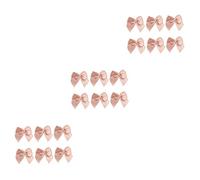KOMBIUDA 180pcs Handmade Ribbon Bowknot Flower Hair Accessories Bright Color Bows for Girls for Birthdays Showers and