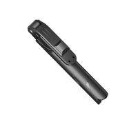 KOMBIUDA 1Pc Adjustable Hand Held Phone Tripod Gimbal Stabilizer for Live Streaming and Photography Portable Selfie Stick with Locking Base Compatible with Smartphones Black