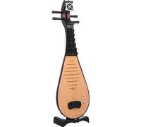 KOMBIUDA 1pc Chinese Lute Prop Vintage Style Simulation Instrument Ancient Style Photo Prop for Hanfu Photography Chic and Delicate Design Durable Material Ornaments