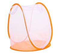 KOMBIUDA 1Pc Collapsible Butterfly Habitat Cage Portable Insect Enclosure with Zippered Access for Easy Feeding Observation for Gardens Transparent Mesh for Sunlight