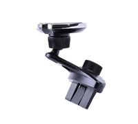 KOMBIUDA 1PC Magnetic Phone Mount for CD Slot Ultra Stable Car Phone Holder and Practical Magnetic Bracket Compatible with Smartphones Black for Safe Driving