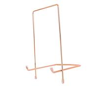 KOMBIUDA 1Pc Metal Tablet Holder Stand Elegant Iron Display Stand for Desktop for Tablets Photos and Books Versatile Hands Operation for Living Room Office Kitchen and More Random Color