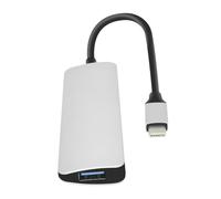 KOMBIUDA 1pc Port USB Hub Aluminium Alloy Adapter for Laptop Tablet Phone Practical Multi Port USB Hub for High Speed Data Transfer and Device Connectivity Random Color