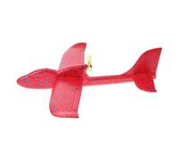 KOMBIUDA 1Pc USB Rechargeable Flying Airplane Lightweight Educational Plaything for Easy to Carry and Store for Outdoor Activities