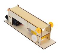 KOMBIUDA 1Set DIY Engineering Model Kit for Belt Elevator for Enhancing Creativity Scientific Thinking Complete Stem Educational Building Kit for Recreational Activities