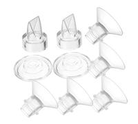 KOMBIUDA 1Set Flange Inserts for Electric Breast Pump Silicone Diaphragms and Duckbilled Valves Breast Pump Accessories for Wearable Electric Pumps