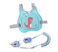 KOMBIUDA 1set Reflective Boy Girl Leash Safety Harness Backpack for Boy Girl Anti-Lost Design Lightweight and Durable for Cartoon Dinosaur Theme